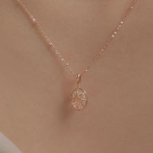  [14K Gold] Shy Rutilated Quartz Necklace