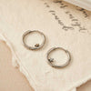 Star in Circle Earrings Piercing