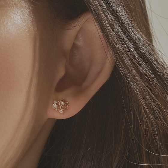[14K Gold] Cliel Earrings