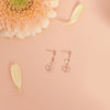 [14K Gold] Liel Birth Flower Drop Earrings