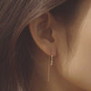 [14K Gold] Lady Earrings