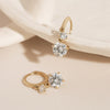 [14K Gold] Jenew Huggie Hoop Earrings