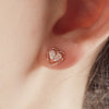 [14K Gold] Tenzi Stud Earrings