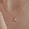 [14K Gold] Puff Necklace