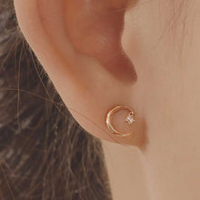  [14K Gold] Darling Moon Earrings