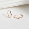 [14K Gold] Monde Hoop Earrings