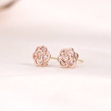  [14K Gold] Rose-El Earrings