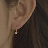 [14K Gold] Cindy Hoop Earrings