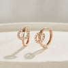 [14K Gold] Fennel Hoop Earrings