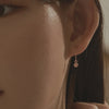 [14K Gold] Solid Morganite Earrings