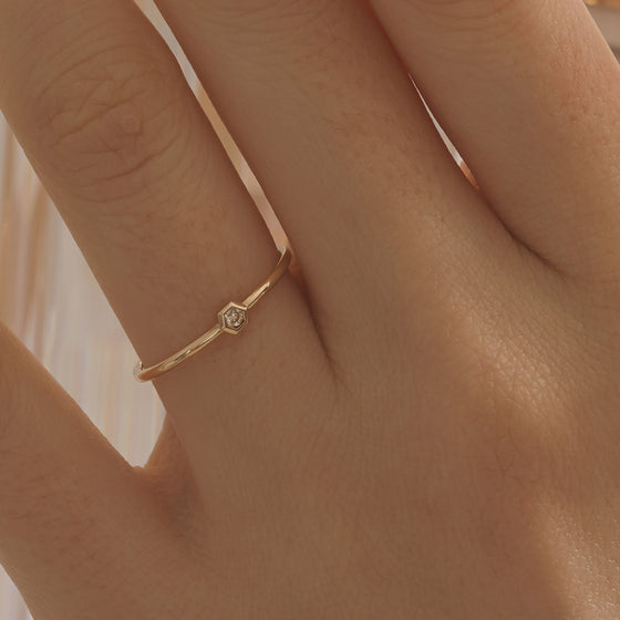 [14K Gold] Perry Ring