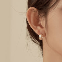  [925 Silver] Wonder Hoop Earrings