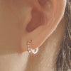 [14K Gold] Nuev Hoop Earrings