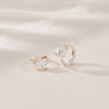 [925 Silver] Day by Day Basic Hoop Earrings
