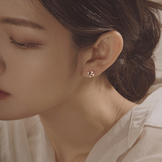 [14K Gold] Happiness Earrings