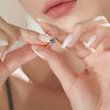 [14K Gold] Chloe Blue Topaz Ring