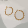 Crece Hoop Earrings