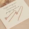 [14K Gold] Shine Way Earrings