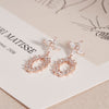 Uban Flower Dangle Drop Earrings