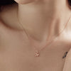 [14K Gold] Puff Necklace