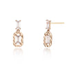 [14K Gold] Fringe Earrings