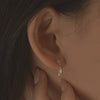 [14K Gold] Melo Morganite Earrings