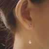 [14K Gold] Queen Robe Earrings