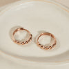 [14K Gold] Louis Hoop Earrings