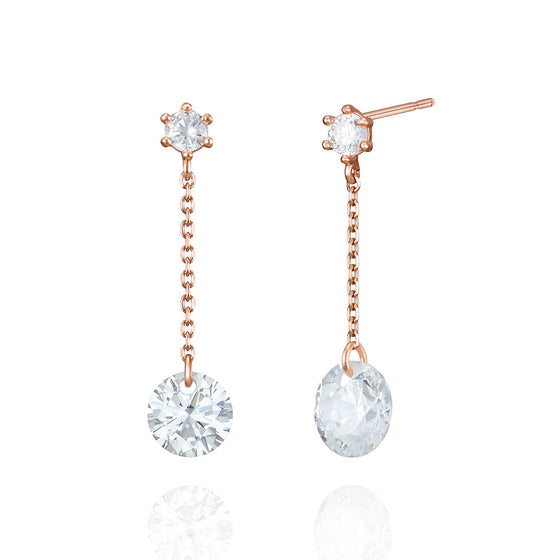 [PENTHOUSE MIN SEOLAH][14K GOLD] Shirring Drop Earrings