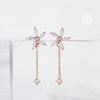[14K Gold] Hyacinth Flower Drop Earrings