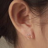 [14K Gold] Weaving Earrings