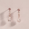 [(G)I-DLE MIYEON][14K Gold] Scarlett Morganite Earrings