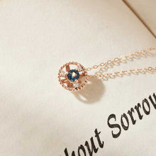  [14K Gold] Chloe Blue Topaz Necklace
