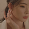 [14K Gold] Rite Flower Drop Earrings