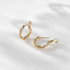 Knoted Hoop Earrings