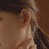 [925 Silver] SSOI Hoop Earrings