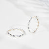 [925 Silver] Clair Hoop Earrings