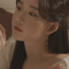 [14K Gold] Tear Morganite Earrings
