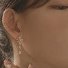 Elise FLOWER Drop Earrings