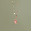 [18K Gold] Rose Necklace