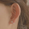[925 Silver] Day by Day Basic Hoop Earrings