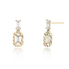 [14K Gold] Fringe Earrings