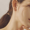 [14K Gold] Diva Hoop Earrings