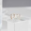 [925 Silver] Erco Hoop Earrings