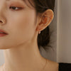 [14K Gold] Briti Hoop Earrings