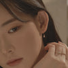 [14K Gold] Solid Morganite Earrings