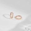 [14K Gold] Spoti Hoop Earrings
