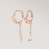 [14K Gold] Pure shot Hoop Earrings