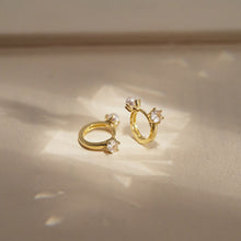  925 silver Reversable Hoop Earrings