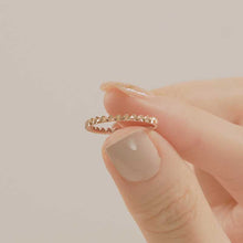  [14K Gold] Love Cut Ring